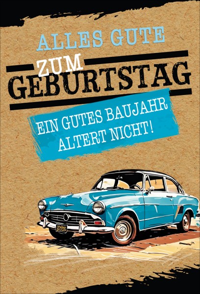 Geburtstag - Auto