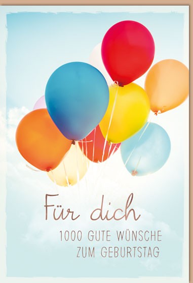 Geburtstag - Luftballoon