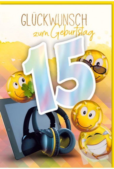 Zahlengeburtstag 15er