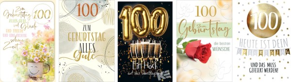 Online Serie Geburtstag 100er