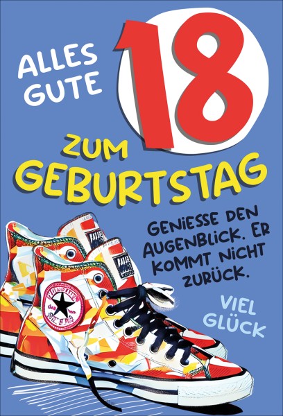 Zahlengeburtstag 18er