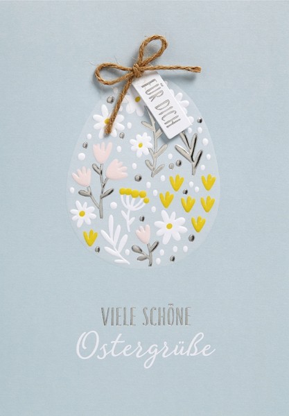 Ostern - Nature Card - Plastikfrei