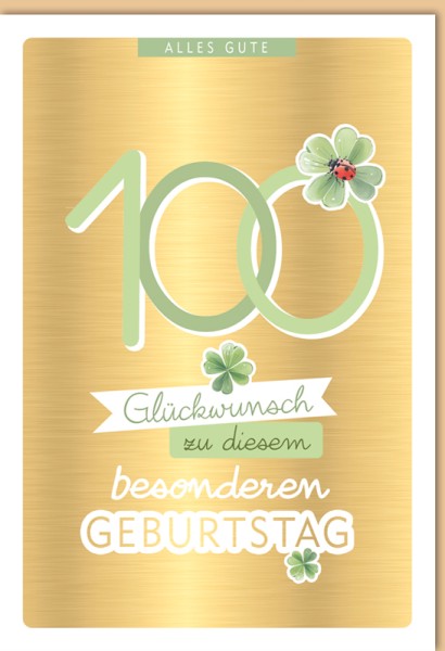 Zahlengeburtstag 100er