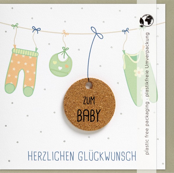 Baby - Moments Nature - Plastikfrei (Quadratisch)