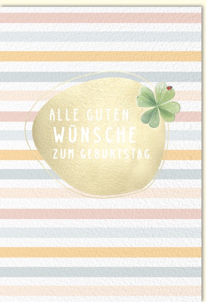 Geburtstag - Beautiflul Green - Plastikfrei