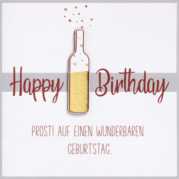 Geburtstag - Feelings Nature - Plastikfrei (Quadratisch)