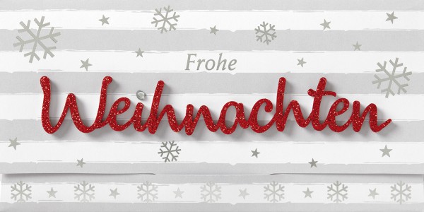 Weihnachten - Geldkuvert - Langformat