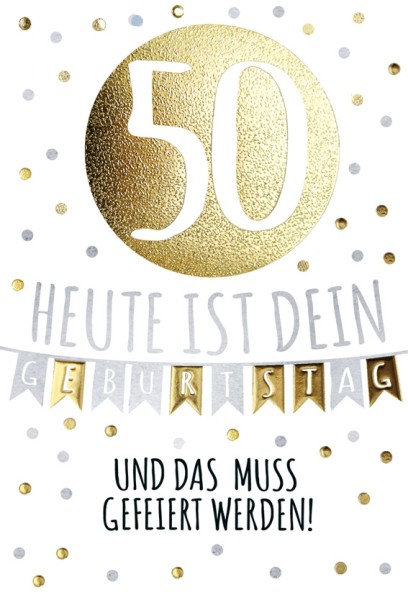 Zahlengeburtstag 50er