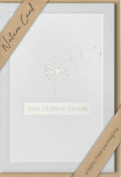 Trauer - Nature Card - Plastikfrei