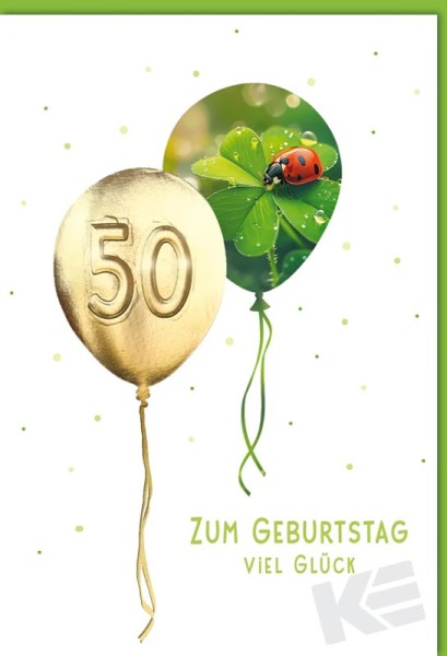 Zahlengeburtstag 50er