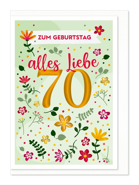 Zahlengeburtstag 70er