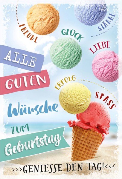 Geburtstag Eis