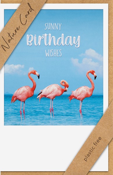 Geburtstag - Nature Card - Plastikfrei