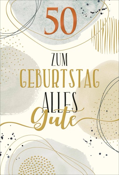 Zahlengeburtstag 50er