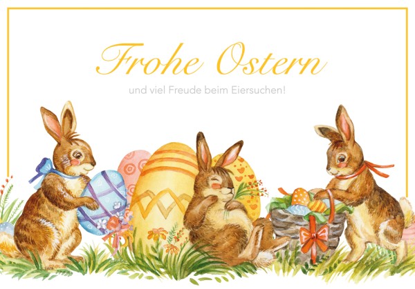 Ostern - Nature Card - Plastikfrei