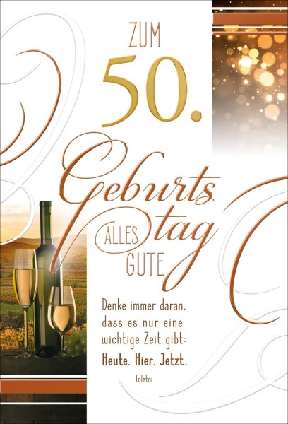 Zahlengeburtstag 50er