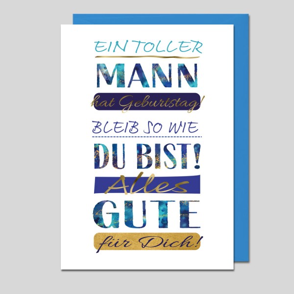 Geburtstag - Männer