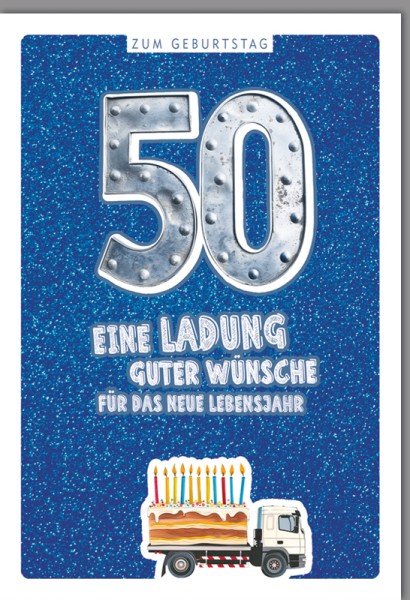 Zahlengeburtstag 50er