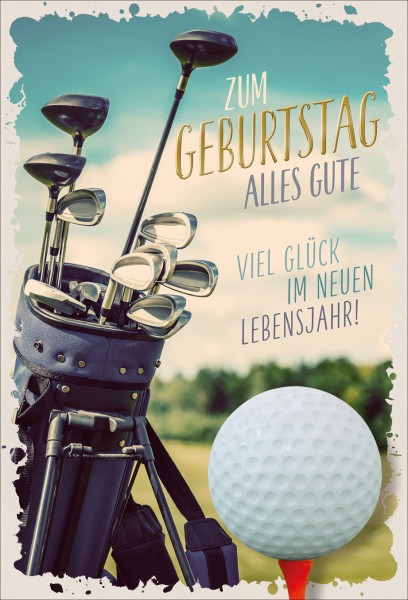 Geburtstag - Golf