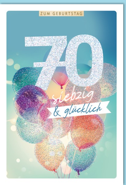 Zahlengeburtstag 70er