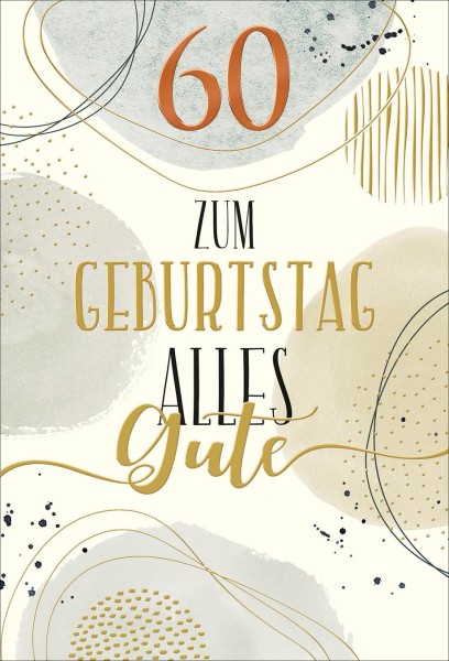 Zahlengeburtstag 60er