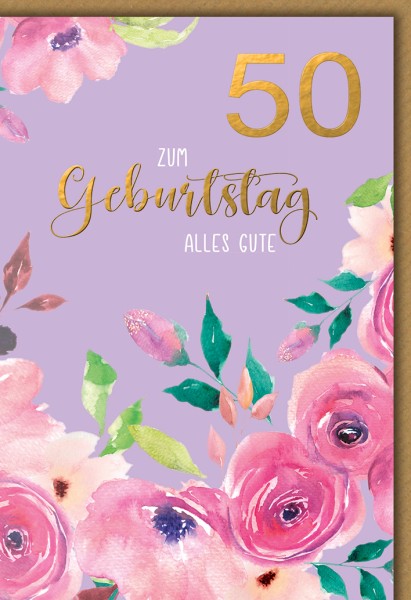 Zahlengeburtstag 50er