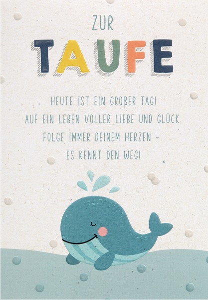 Baby / Taufe - Nature - Plastikfrei