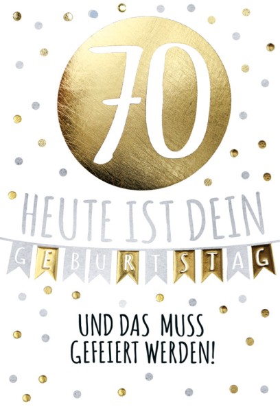 Zahlengeburtstag 70er