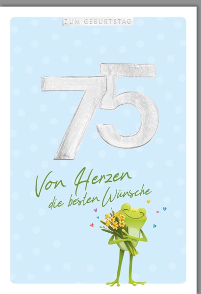 Zahlengeburtstag 75er