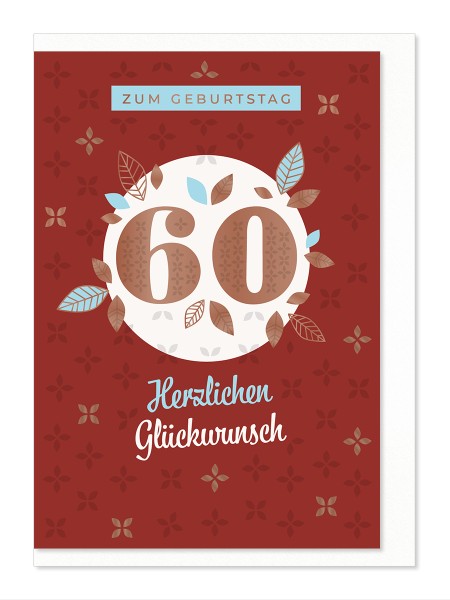 Zahlengeburtstag 60er