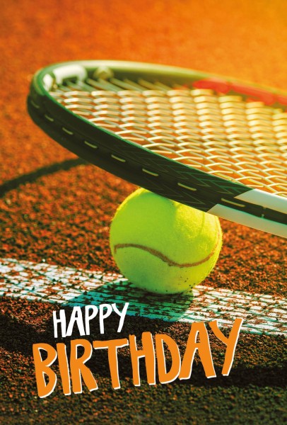 Geburtstag - Tennis