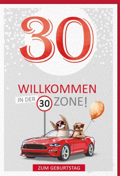 Zahlengeburtstag 30er