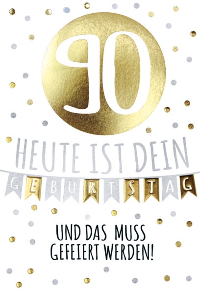 Zahlengeburtstag 90er