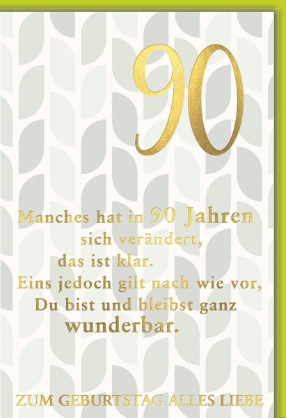 Zahlengeburtstag 90er