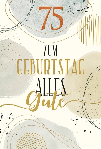 Zahlengeburtstag 75er