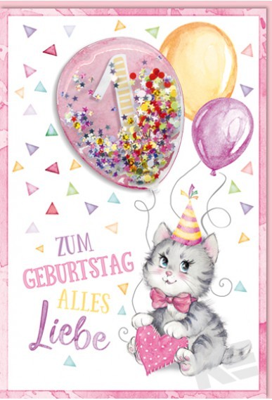 Zahlengeburtstag Kinder - 1er