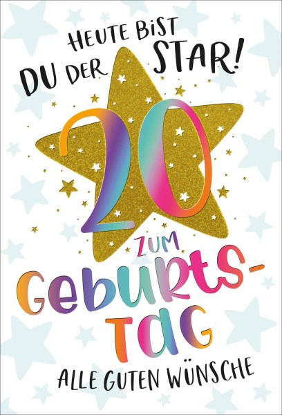 Zahlengeburtstag 20er