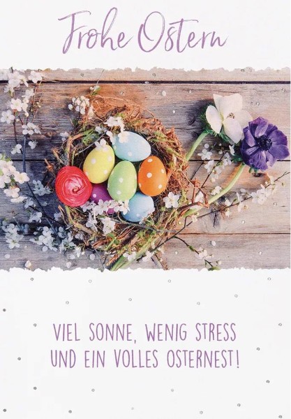 Ostern - Nature Card - Plastikfrei