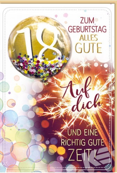 Zahlengeburtstag 18er