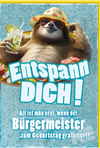 Geburtstag - Lustig - Bitte Lächeln