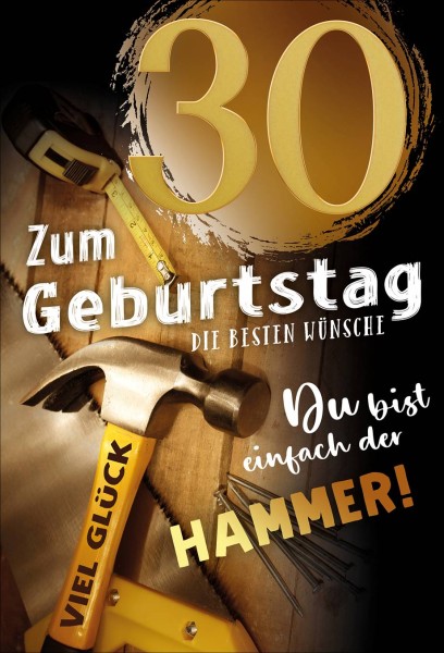 Zahlengeburtstag 30er