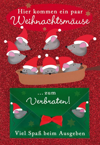 Weihnachten - Geldgeschenk