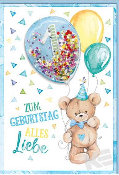 Zahlengeburtstag Kinder - 1er