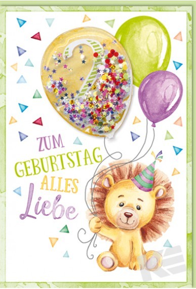 Zahlengeburtstag Kinder - 2er