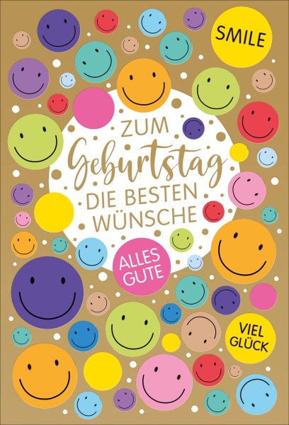 Geburtstag - Smiley