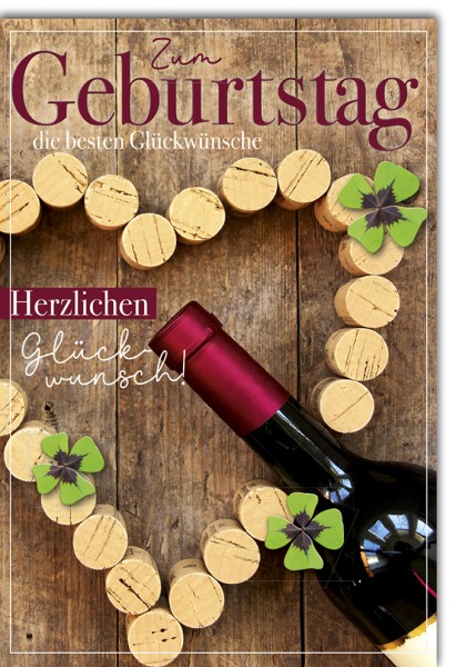 Geburtstag - Wein