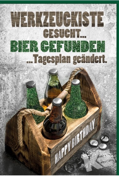 Geburtstag - Lustig - Bitte Lächeln