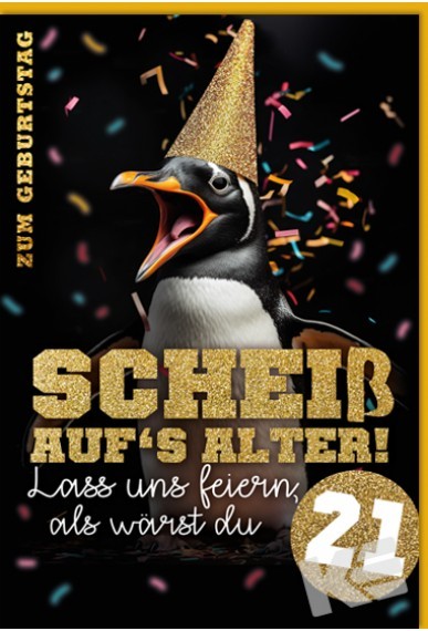 Geburtstag - Lustig - Bitte Lächeln